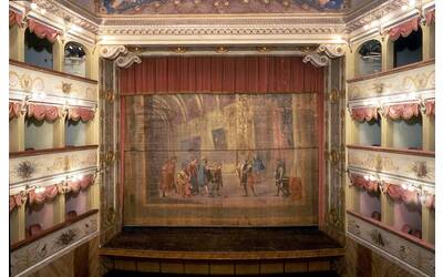 Interni del teatro Goldoni -Bagnacavallo